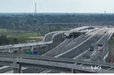 Pembangunan Ramp Junction Palembang Rampung, Tol Palindra-Kapal Betung Tersambung
