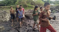 Program Green Policing Ajak Anak-anak Meranti Tanam Pohon di Hutan Mangrove  