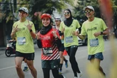 Lari 10K, Atikoh Ganjar Melepas Rindu dengan Warga Semarang