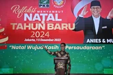 Anies Bicara Kebinekaan Bangsa Indonesia saat Refleksi Natal bersama PKB