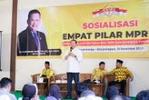 Sosialisasi Empat Pilar MPR, Bamsoet Ajak Warga Jangan Golput dan Tolak Politik Uang