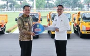 Pemkot Palembang Terima 15 Unit Mobil Kebersihan dari Pemprov Sumsel