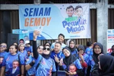 Ditemani Komandan TKN Fanta, Osco Goyang Gemoy di Kelurahan Pejagalan