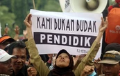 Ratusan Guru Honorer Non-Database BKN Resah, Khawatir Dirumahkan