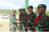 Penjelasan Danrem Brigjen Antoninho Tentang Program KSAD di Perbatasan RI-Timor Leste