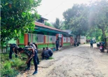 Menjelang Peringatan Hari Besar Keagamanan, TNI AL Bersihkan Tempat Ibadah