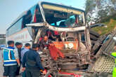 Bus Tabrak Truk di Tol Batang, 6 Orang Luka