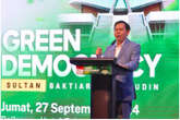 Luncurkan Buku Green Democracy, Sultan: Semangat Mewujudkan Keseimbangan dan Persatuan Nasional