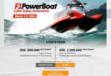 Penjualan Tiket Online F1Powerboat Dibuka, ada Radja Hingga Ada Band