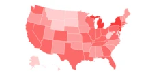 MAP: How coronavirus deaths compare to confirmed cases across the U.S.