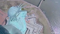 Statue of Liberty visibly rocked by New York earthquake