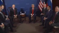 Chaotic scenes at Trump Putin summit as press clamor to ask questions