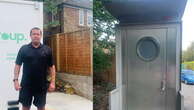 Man’s house price ‘drops £100k’ after bus driver toilet built outside