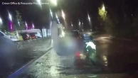 Driver drags police officers along road after fleeing traffic stop
