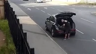 Moment man dumps rats outside UK mosque in hate crime