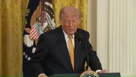 Trump says military helped stop autocorrect changing Melania’s name