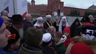 Video: Girl, 11, bravely confronts Putin after uncle injured in war