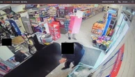 Brazen shoplifter steals 4ft chocolate display from convenience store