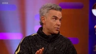 Robbie Williams leaves Julia Roberts lost for words