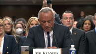 Protester interrupts RFK Jr's opening statement at Senate confirmation