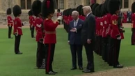 Charles tells Trump to ‘watch the sword’ as they inspect honour guard