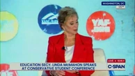 Education Secretary’s speech hacked with ‘corrupt billionaire’ audio