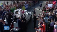Pope Leo’s heartwarming gesture to babies on his first popemobile ride