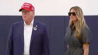 Melania wears sunglasses as she joins husband to vote in 2024 election