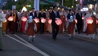 Robot Buddhist monks march at South Korea’s Lotus Lantern Festival