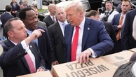 Trump hands out pizzas to National Guard troops in DC