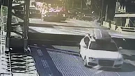 Watch: Driver goes airborne over raised bridge to escape police chase