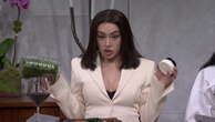 Charli XCX plays Victoria Beckham in SNL sketch