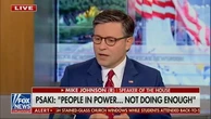 Mike Johnson says ‘human heart’ is responsible for mass shootings