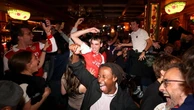 Arsenal fans celebrate first Premier League title in 22 years