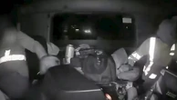Man shoots garbage van and rams truck so hard passenger falls out