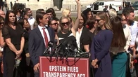 Trump’s flyover silences Epstein survivors telling their stories