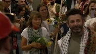 First video of Greta Thunberg after Israel deports flotilla activists