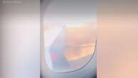 Watch: Flames shoot out of United Airlines wing on take off