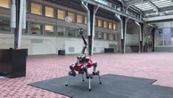 AI-powered robot learns to play badminton against humans