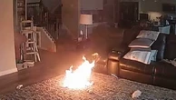 Dog starts house fire after chewing on lithium battery