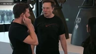Awkward moment Elon Musk surprises SpaceX team during livestream