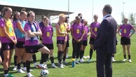Starmer tells Lionesses they inspired his daughter to play football