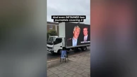 Trump-Epstein van seized by police in Windsor, claim protesters