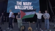 Band ‘cut off’ at UK festival for ‘having a Palestinian flag’ on stage