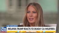 Melania Trump sends message to victims of deadly LA wildfires