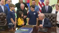 Trump tells young volleyball hopeful ‘soccer might be better’