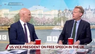 Vance’s friend claims UK has more free speech offences than Russia