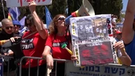 Israeli protesters demand Gaza ceasefire outside Netanyahu’s office