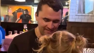 Charlie Kirk tells young daughter how he met Erika in viral video