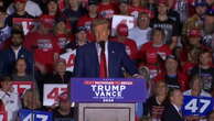 Trump makes election pledge win during Michigan rally